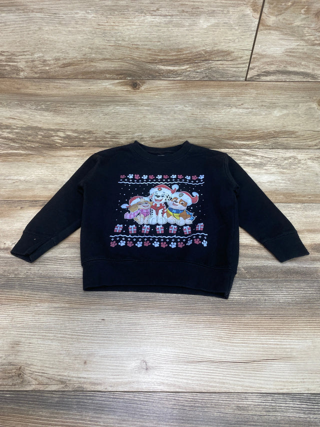 Nickelodeon Paw Patrol Holiday Sweatshirt Black sz 4T - Me n Mommy To Be