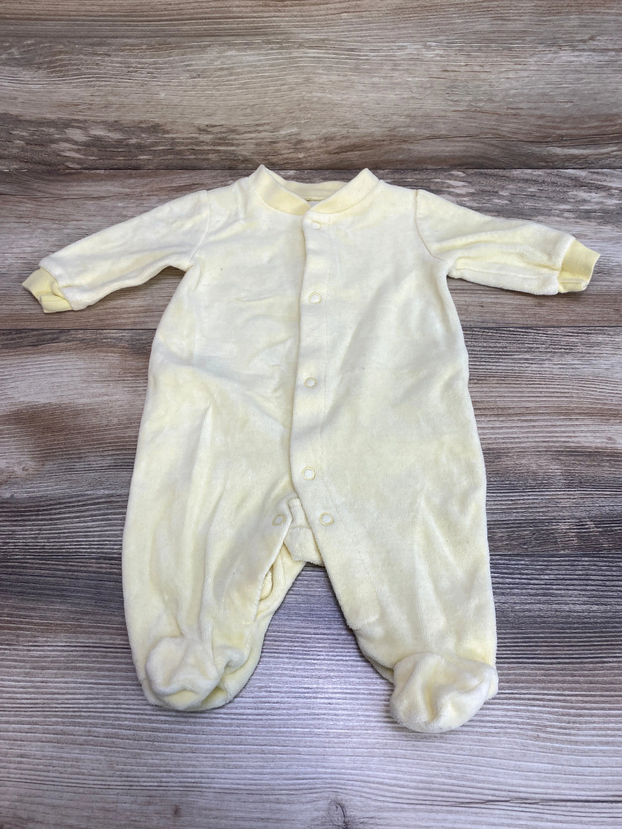 BabyBoots Velour Sleeper Yellow sz 1m