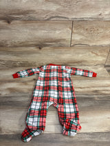 NEW Koala Baby Plaid Christmas Sleeper Red sz 6-9m