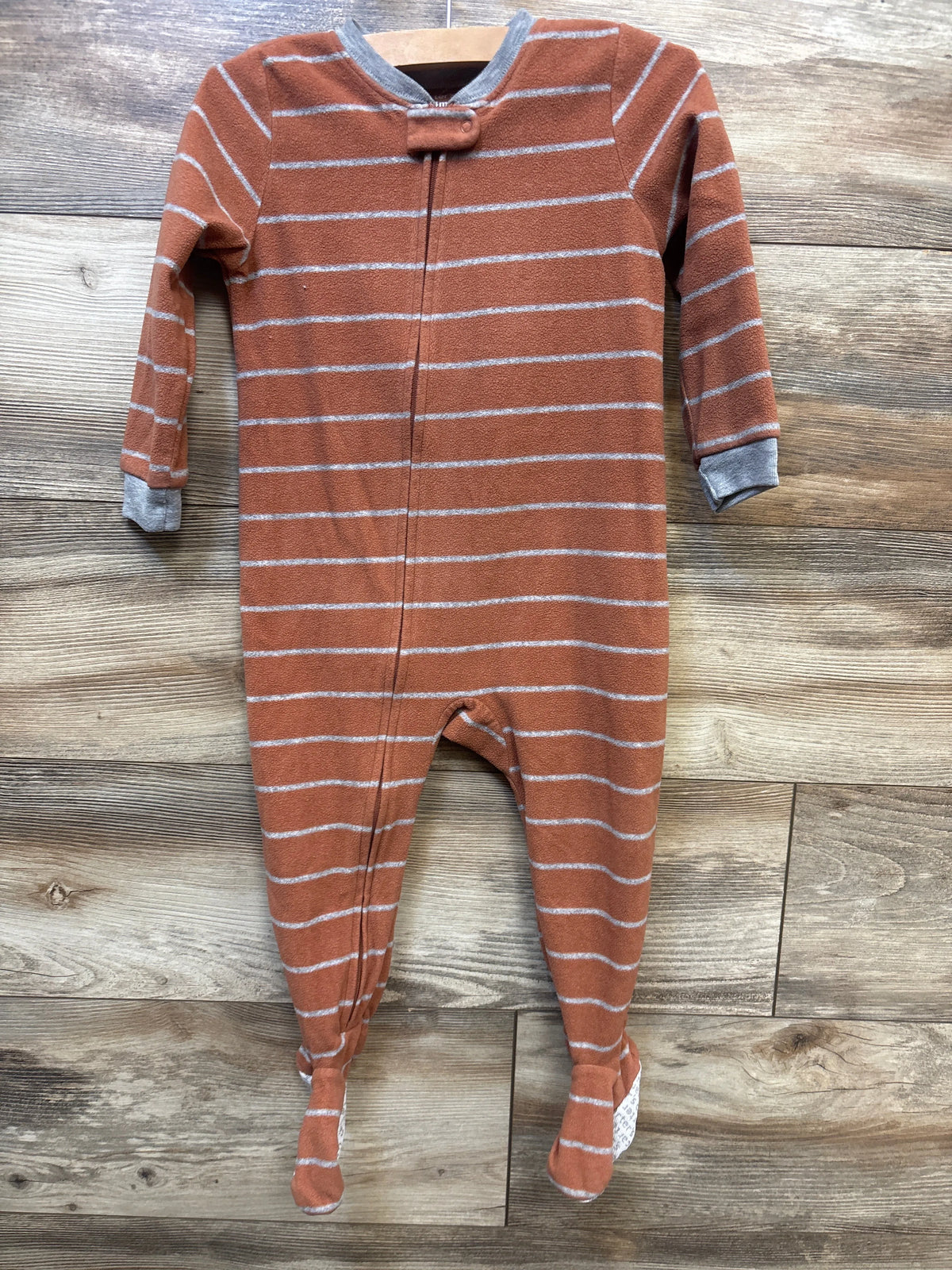 Carter's Striped Blanket Sleeper Orange sz 24m