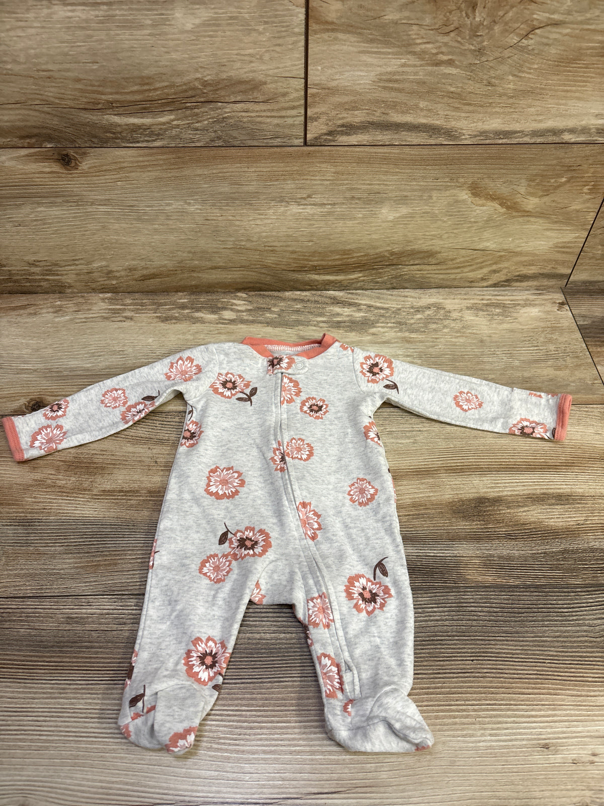 Carter's Sleeper Grey sz Newborn