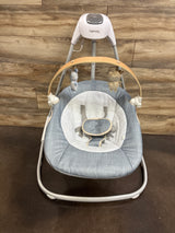 Ingenuity SimpleComfort Compact Swing with Wood Toy Bar - Chambray*