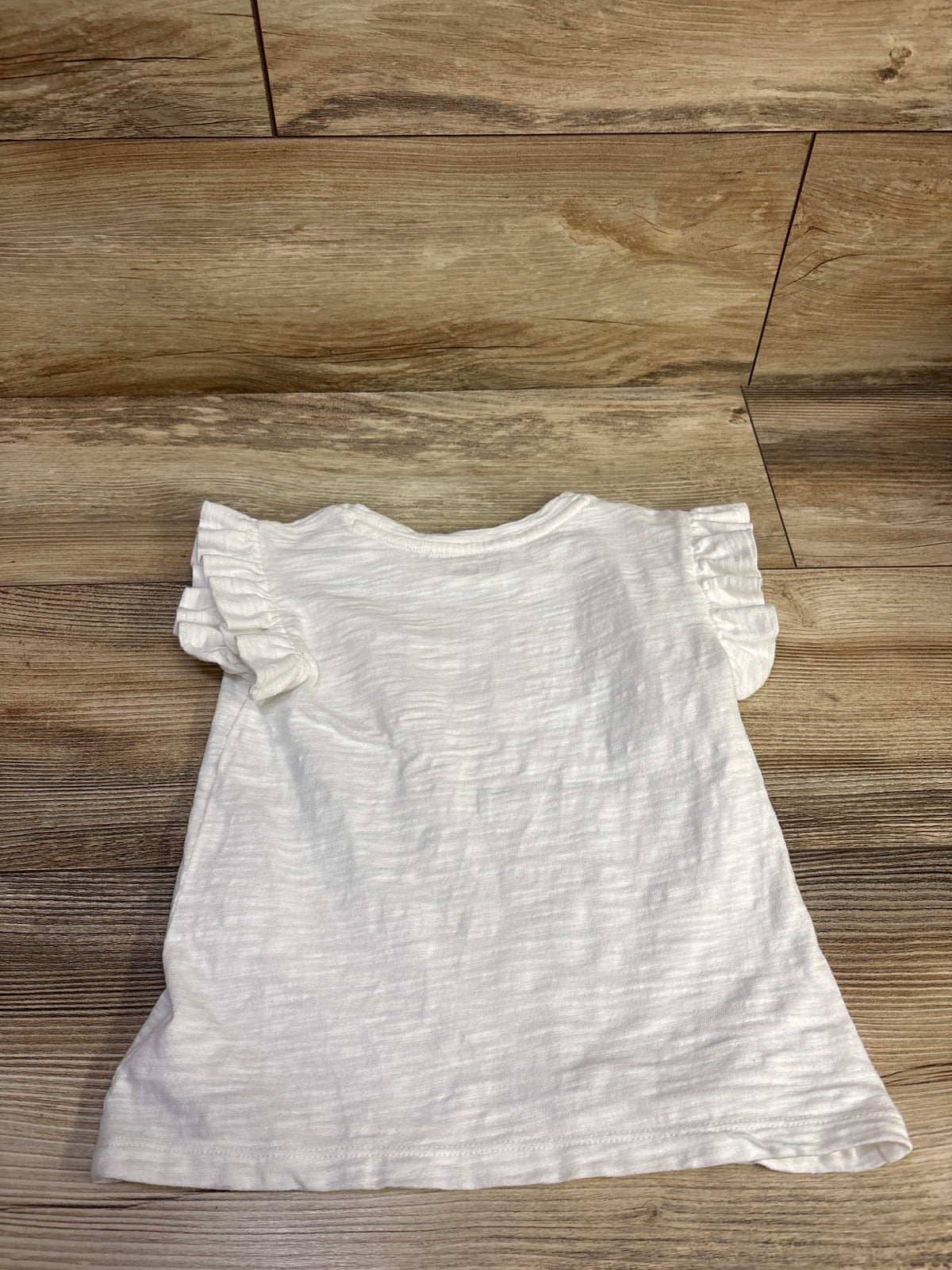 Baby Gap x Sesame Street Flutter Sleeve Shirt White sz 5T