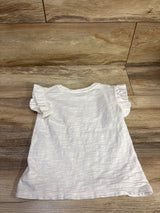 Baby Gap x Sesame Street Flutter Sleeve Shirt White sz 5T