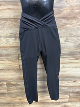 Isabel Maternity Capris Leggings Black sz Large