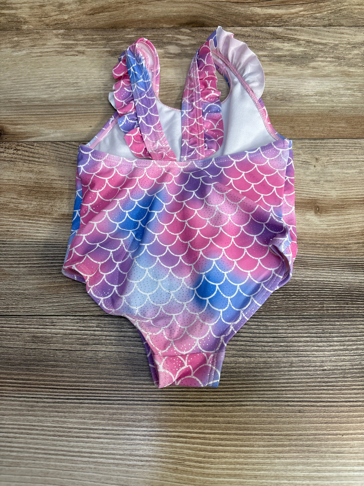 KavKas 1pc Mermaid Scales Swimsuit Pink sz 9m