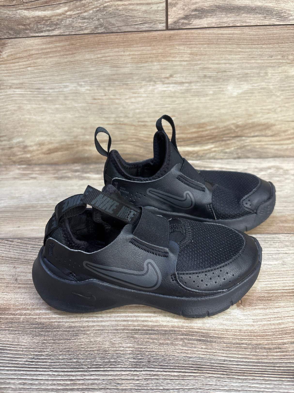 Nike Flex Runner 3 PS 'Black Anthracite' Sneakers sz 11c