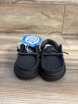 NEW Hey Dude Wally Basic Shoes Black sz 6c
