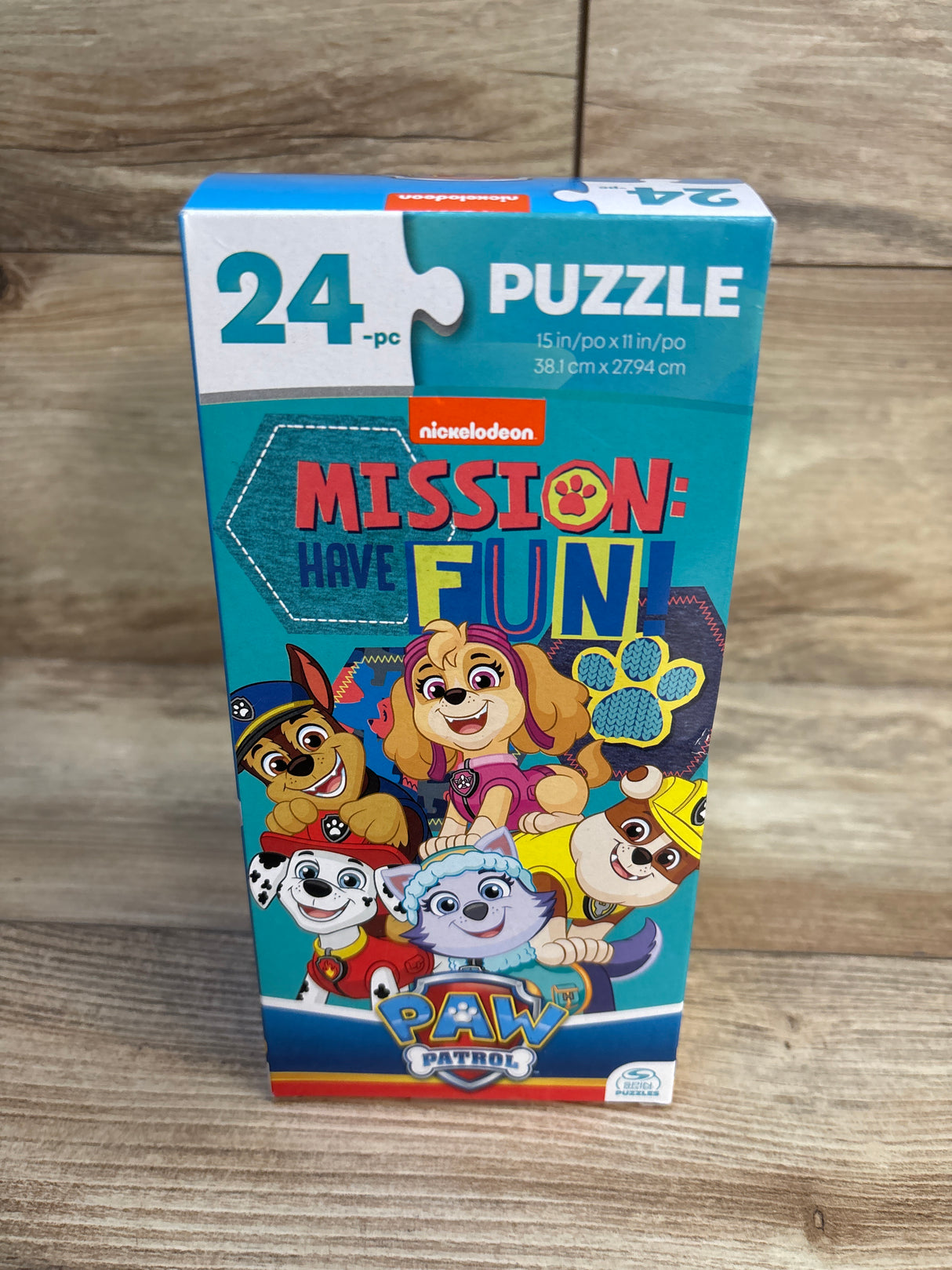NEW Spin Master Paw Patrol Mission: Have Fun! 24pc Puzzle