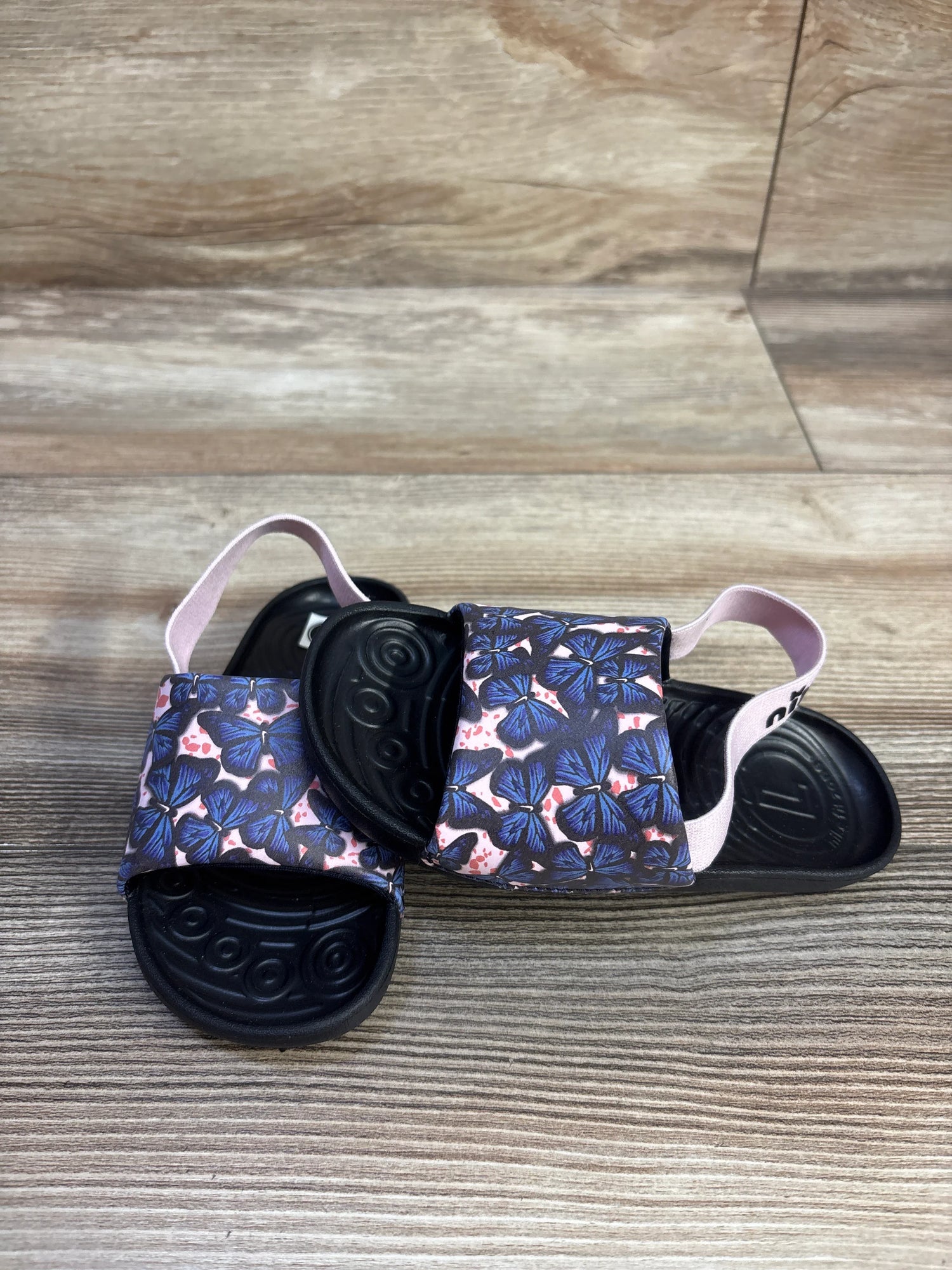 Nike Kawa TD 'Pink Foam Butterfly' Slides sz 10c
