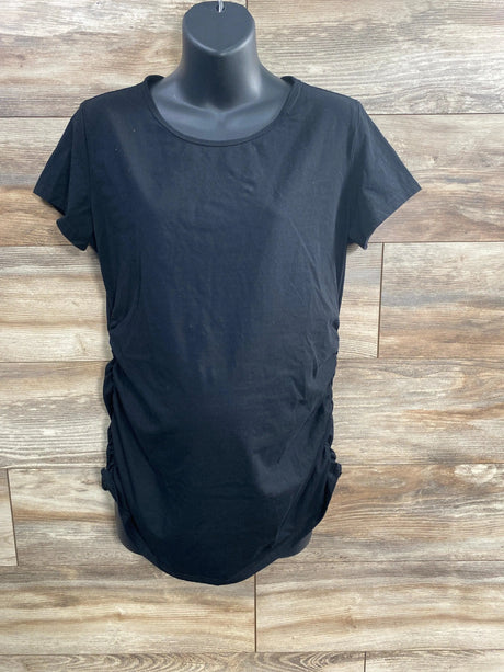 Bearsland Black Ruched Shirt sz XL - Me 'n Mommy To Be