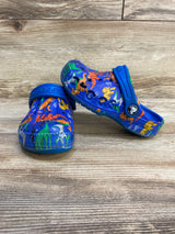 Crocs Classic Clogs Dinosaur Blue sz 11c
