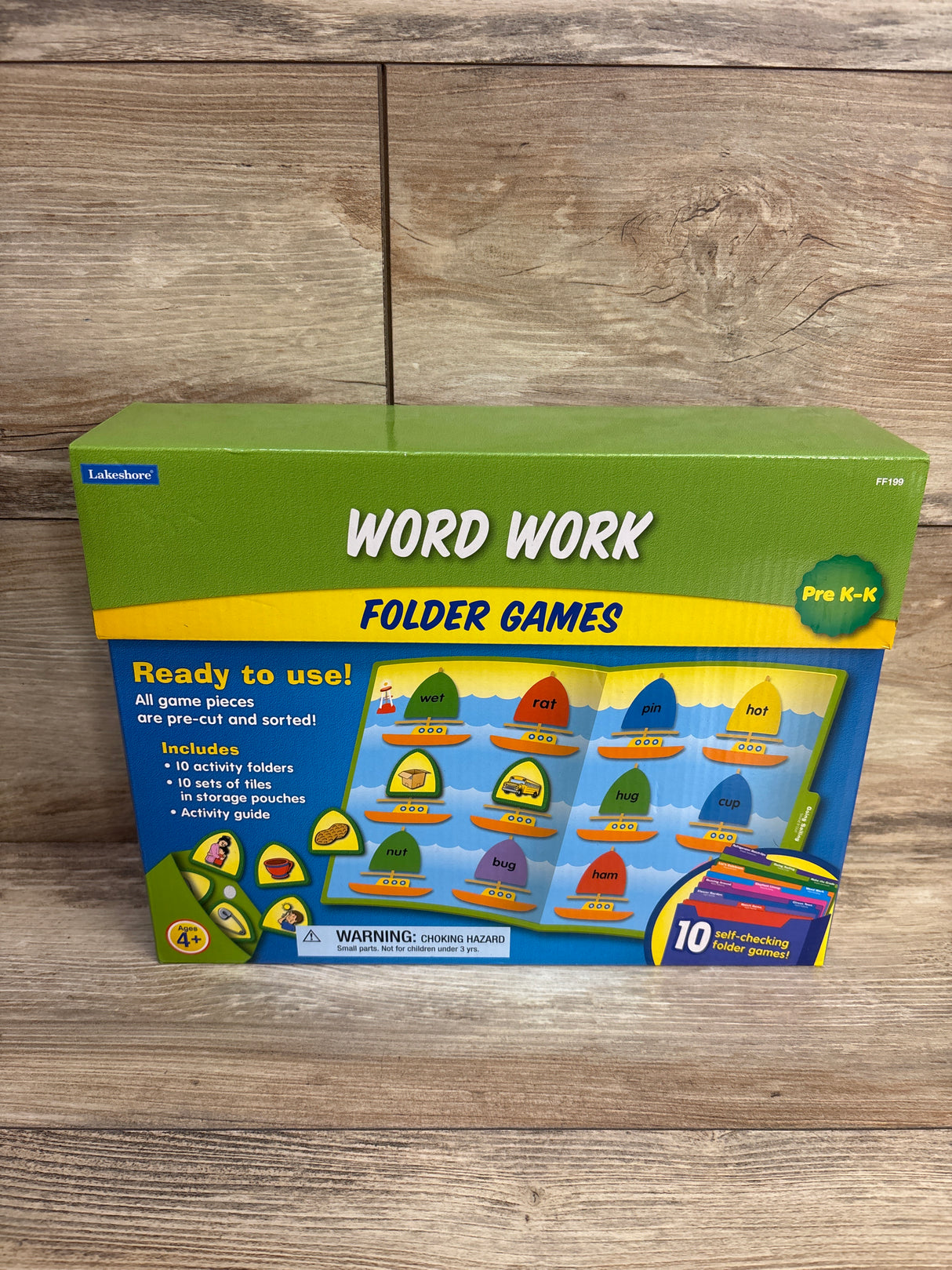 Lakeshore Word Work Folder Game Library