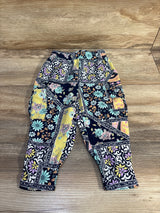 Floral Jogger Pants Navy sz 12-18m - Me n Mommy To Be