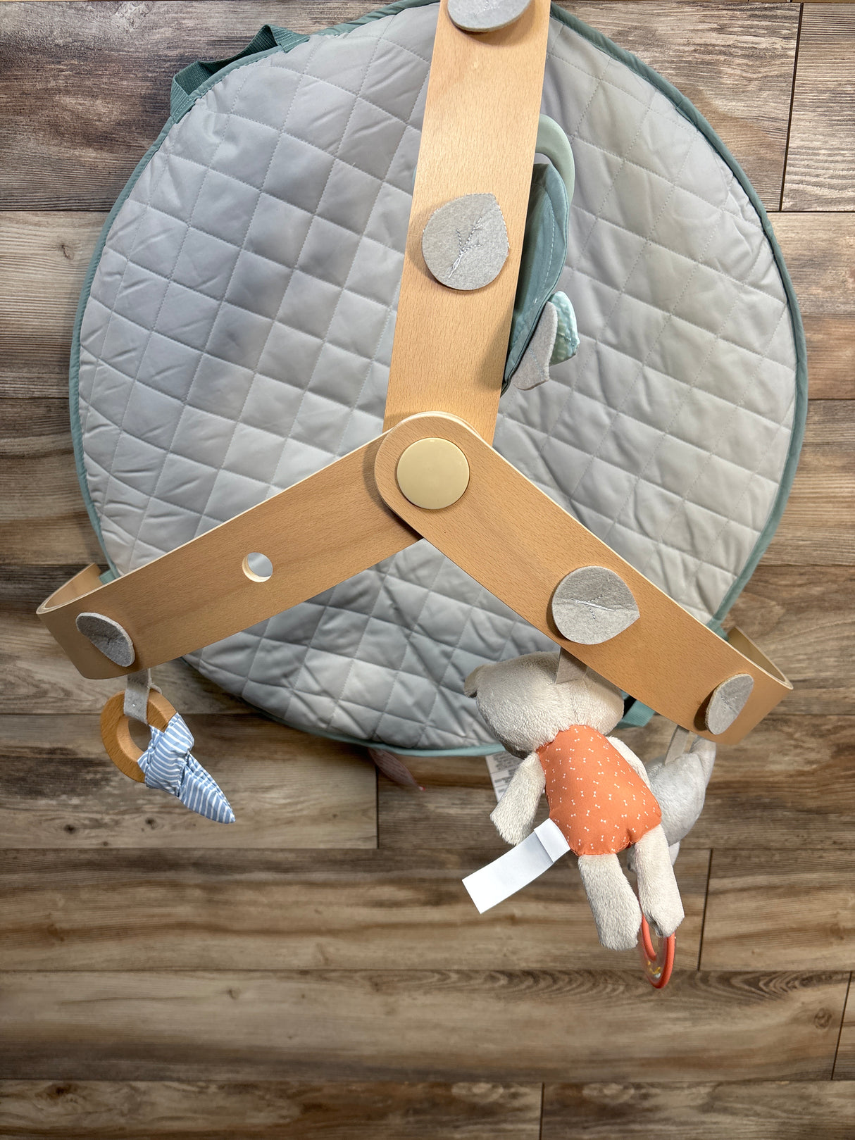 NEW Ingenuity Cozy Spot Reversible Duvet Activity Gym in Loamy