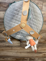 NEW Ingenuity Cozy Spot Reversible Duvet Activity Gym in Loamy