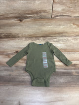 NEW Old Navy Rib-Knit Green Bodysuit sz 3-6m