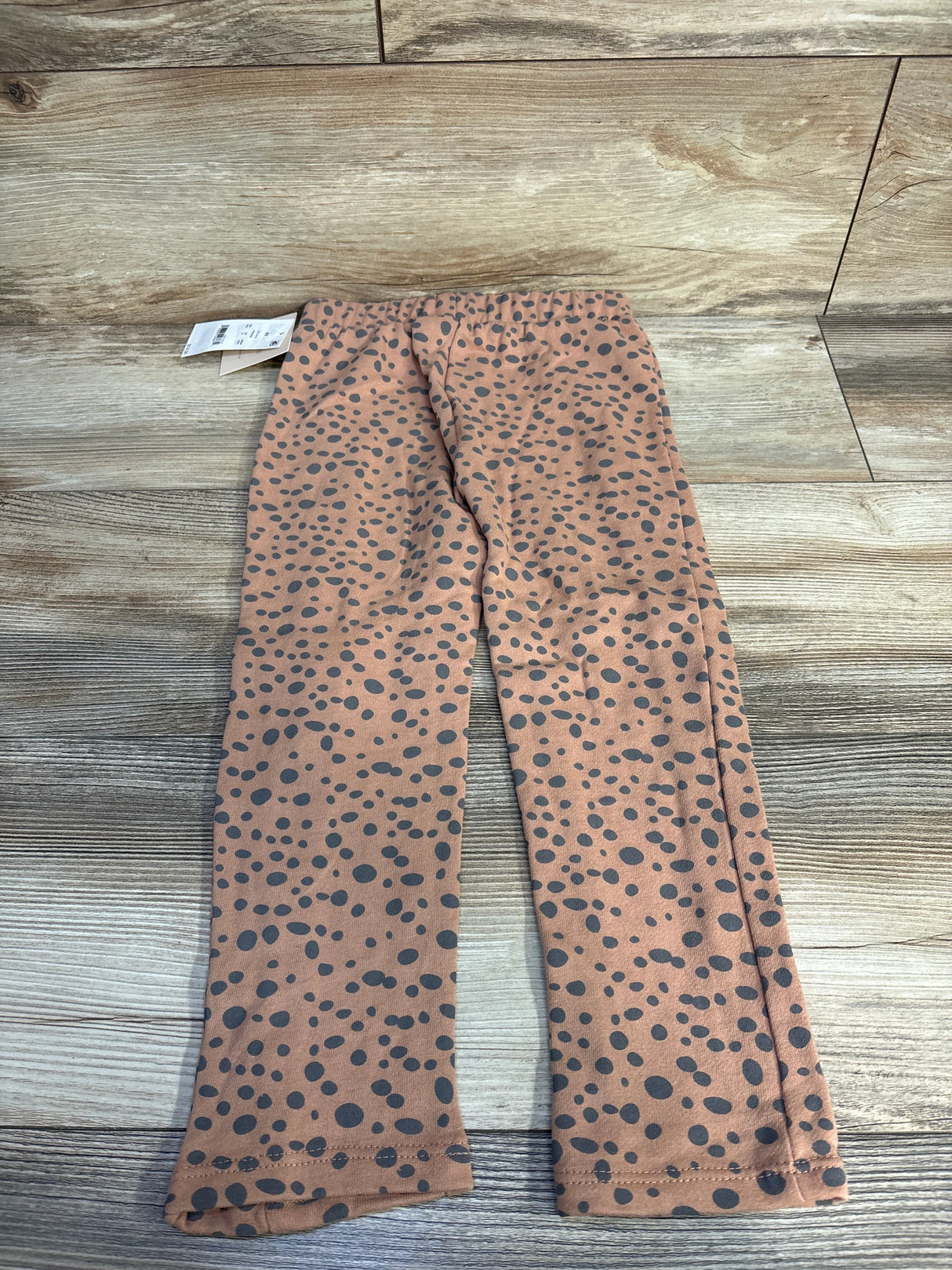 NEW Grayson Mini Leopard Print Drawstring Pants Brown sz 5T