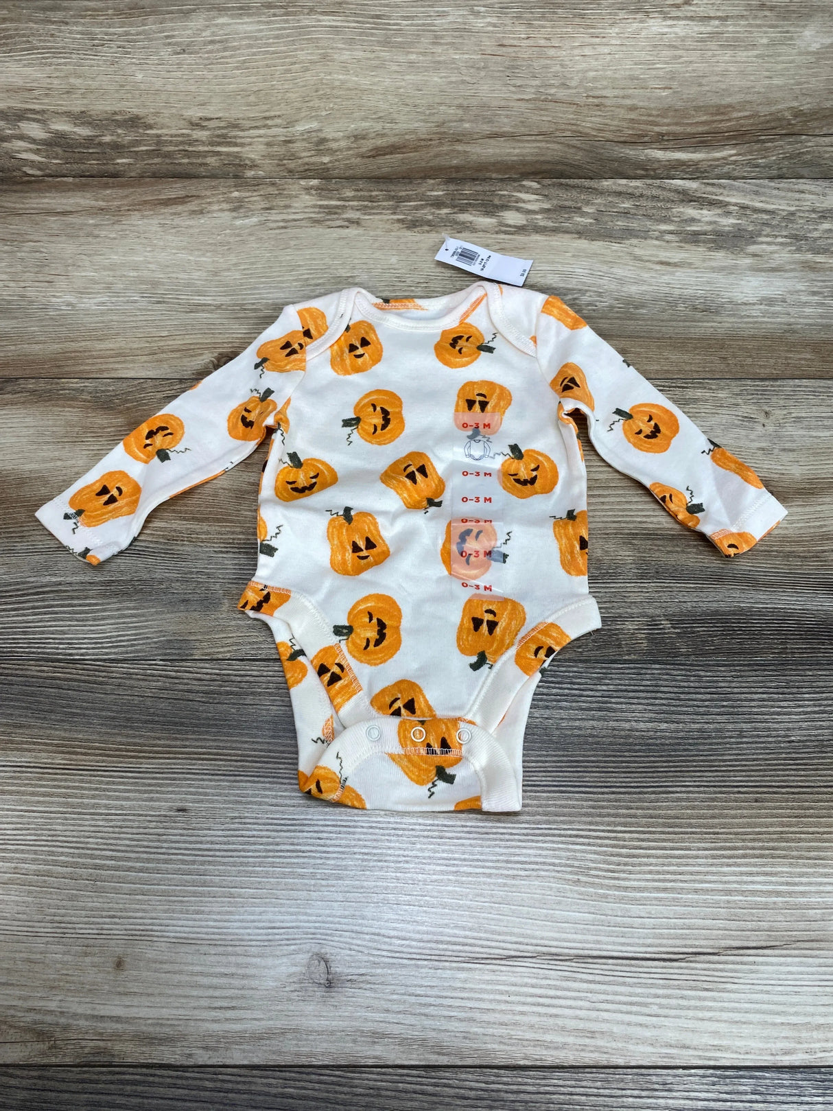NEW Old Navy Pumpkin Graphic Bodysuit sz 0-3m - Me n Mommy To Be