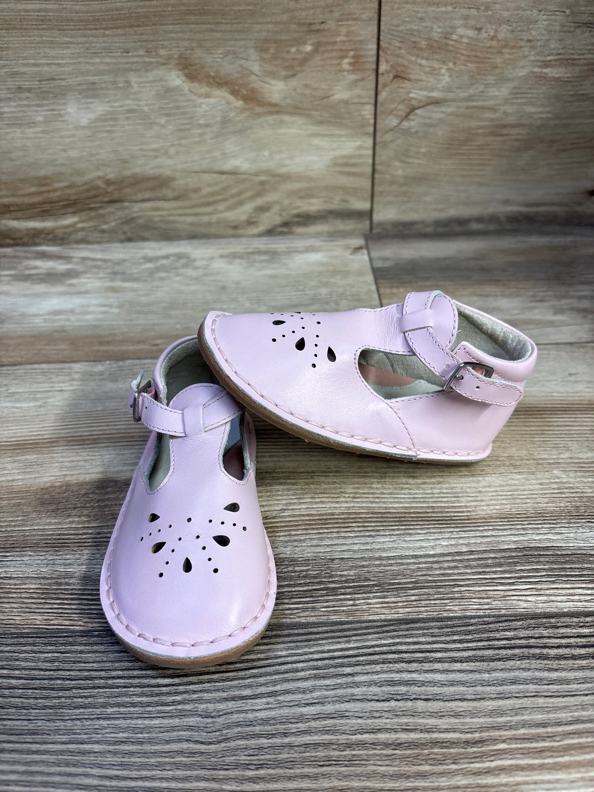 Cole Haan Leather Mary Jane Shoes Pink sz 6c