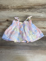 Baby Gap Smocked Top Pink sz 3-6m