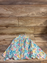 Tommy Bahama Floral Sleeveless Dress White sz 4T