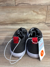 NEW Cat & Jack Lucian Double Zipper Sneakers Grey sz 3Y