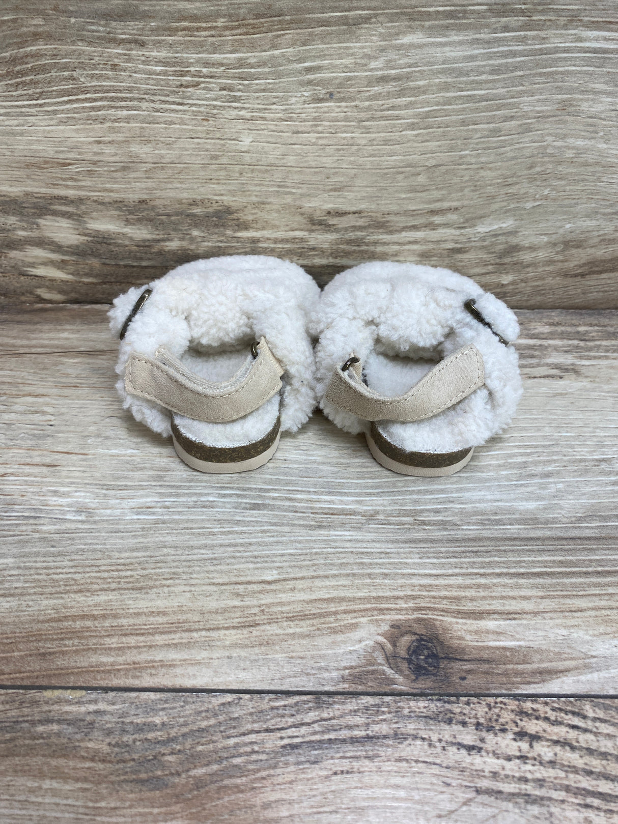 Baby Sherpa Clogs Ivory Sz 1c