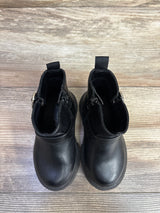 Cat & Jack Evie Lug Sole Ankle Boots Black sz 7c