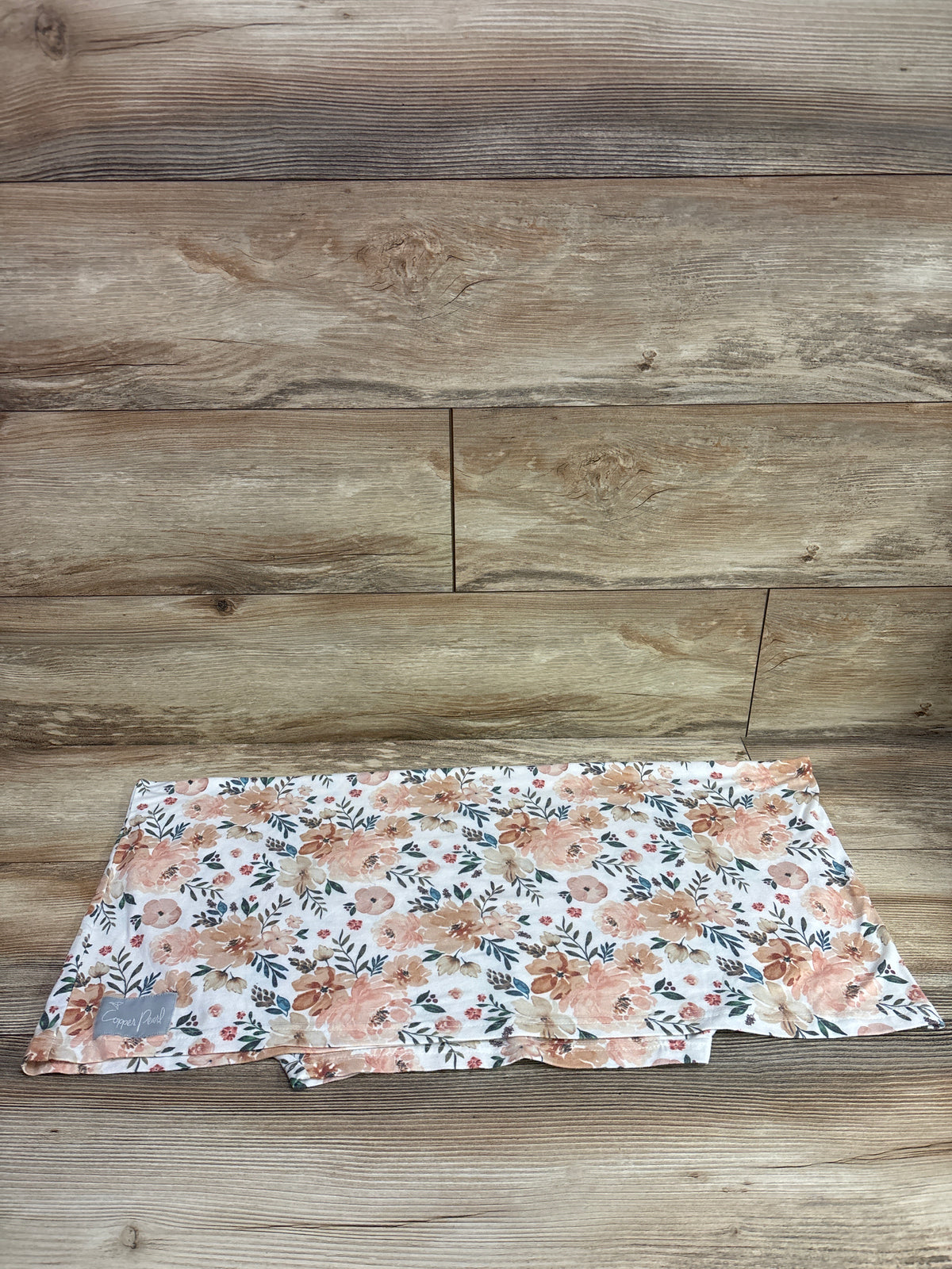 Copper Pearl Stretchy 5 in 1 Multi Use Cover Floral White