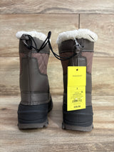 NEW All in Motion Skylar Lace-Up Winter Boots Black sz 1Y