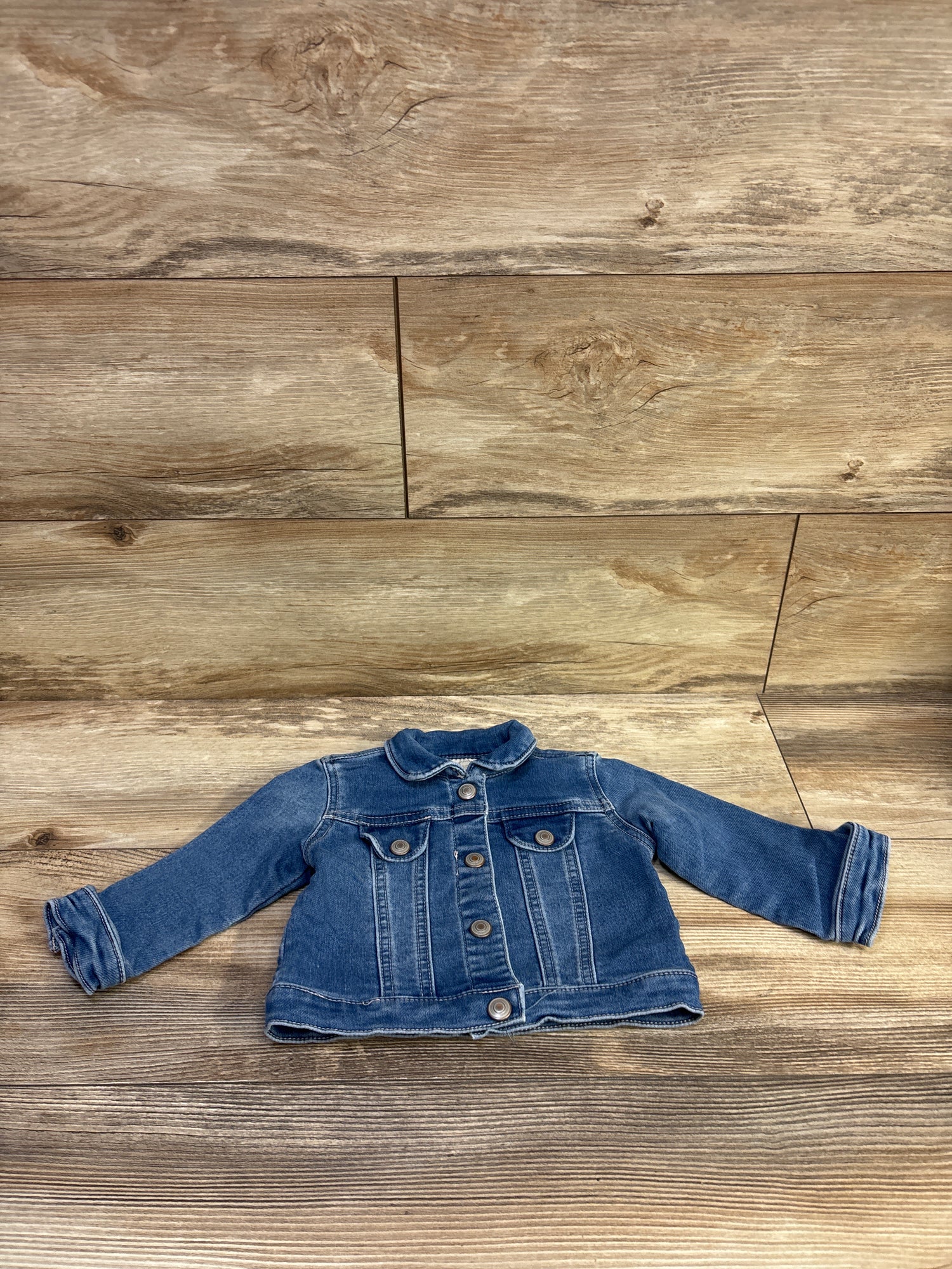 First Impressions Denim Jacket Blue sz 12m