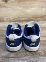 Nike Court Borough Low 2 TD 'White Signal Blue' Sneakers sz 8c