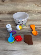Fisher-Price Laugh & Learn Magic Color Mixing Bowl with Pretend Food