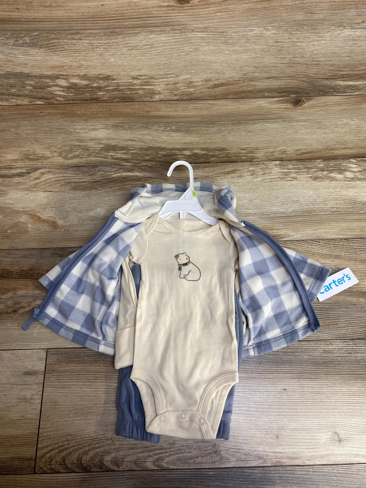 NEW Carter's 3pc Set Blue sz 3m