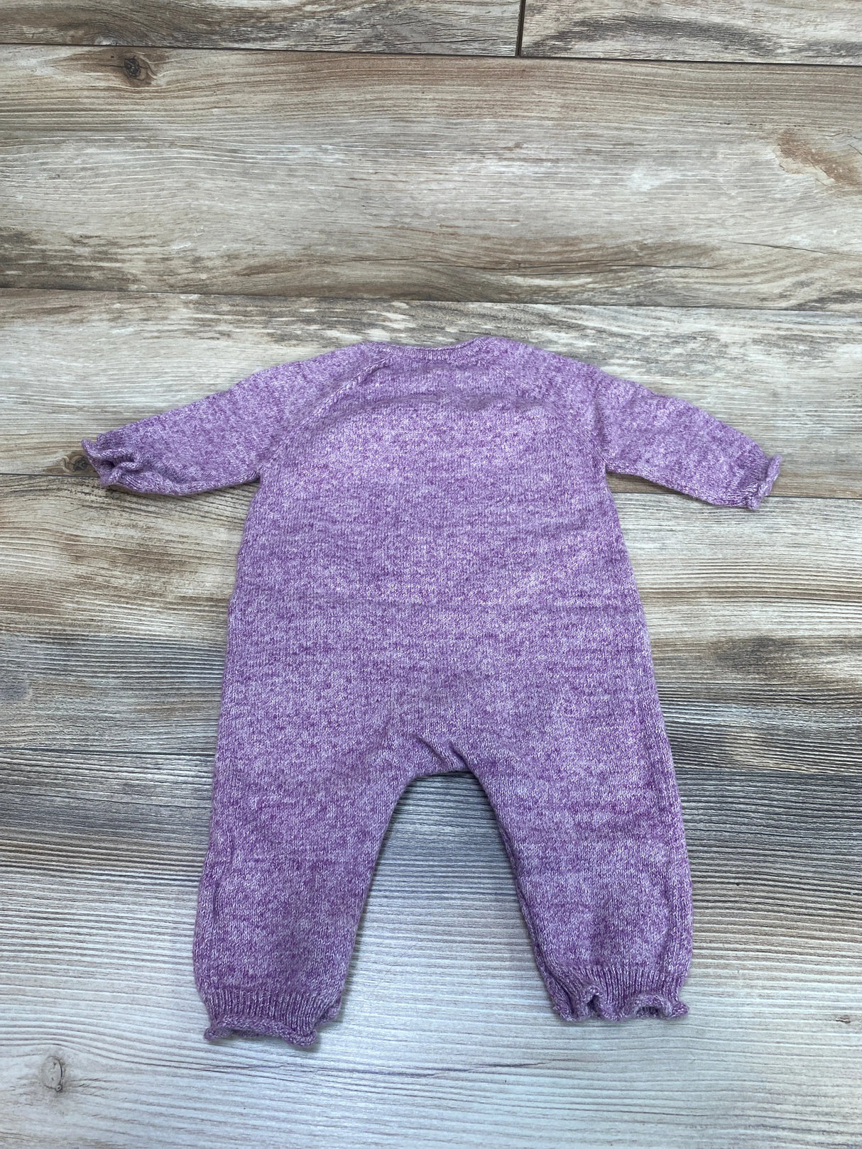 Baby Gap Sweater Coverall Purple sz 0-3m