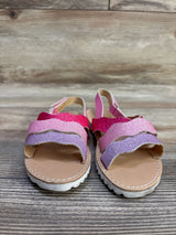 Cynthia Rowley Glitter Strap Sandals Pink sz 9c