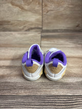 Nike Air Max 90 CB "White Action Grape' Crib Sneakers sz 2c