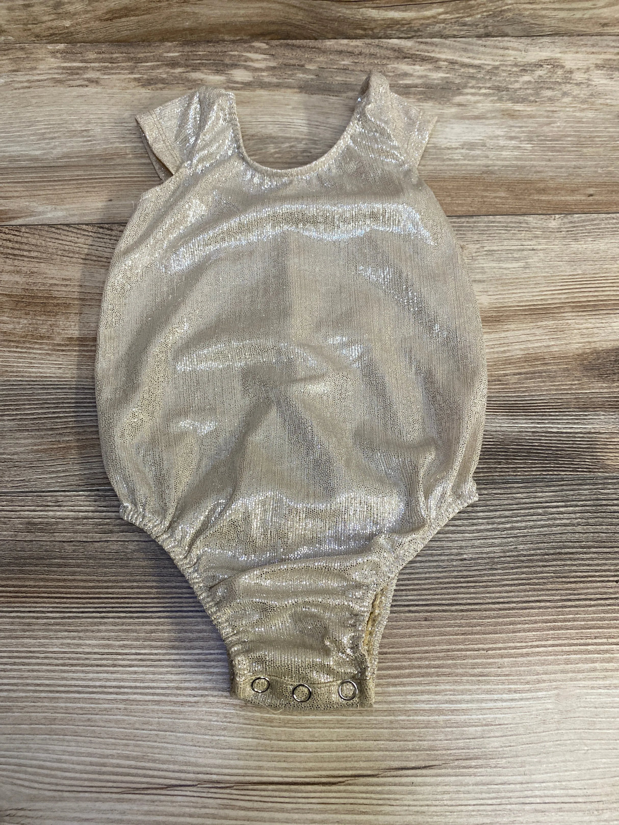 Bailey's Blossoms Leotard Gold sz 2T