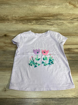 Cat & Jack Bunny Shirt Purple sz 4T