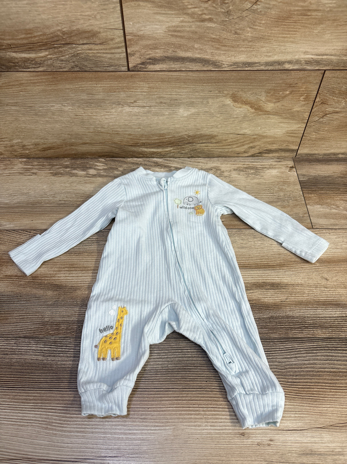 Huggies Wild One Ribbed Sleeper Blue sz 3m