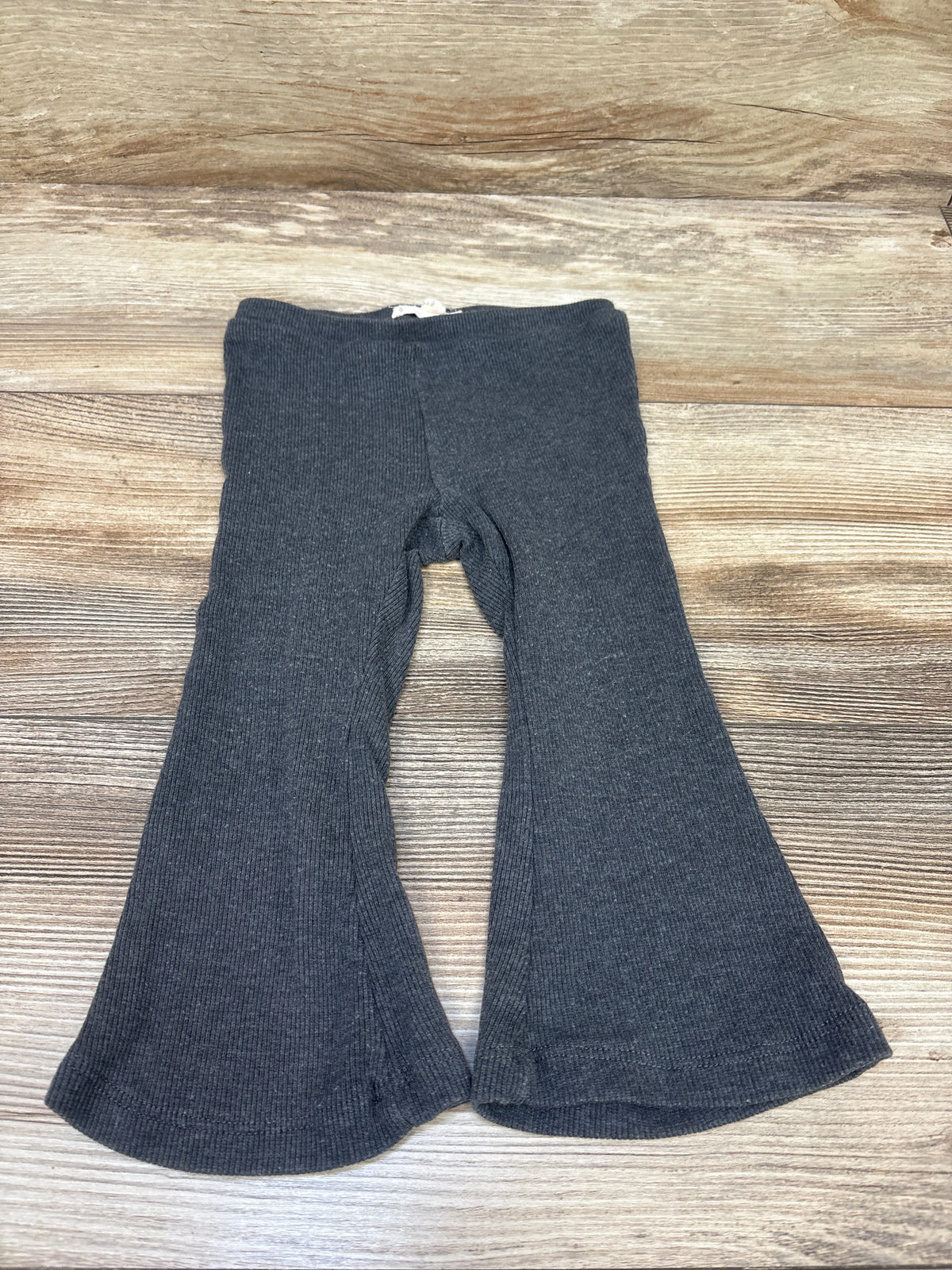 Jessica Simpson Ribbed Flare Leggings Grey sz 12m