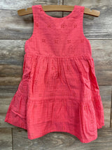 Cat & Jack Eyelet Dress Pink sz 3T