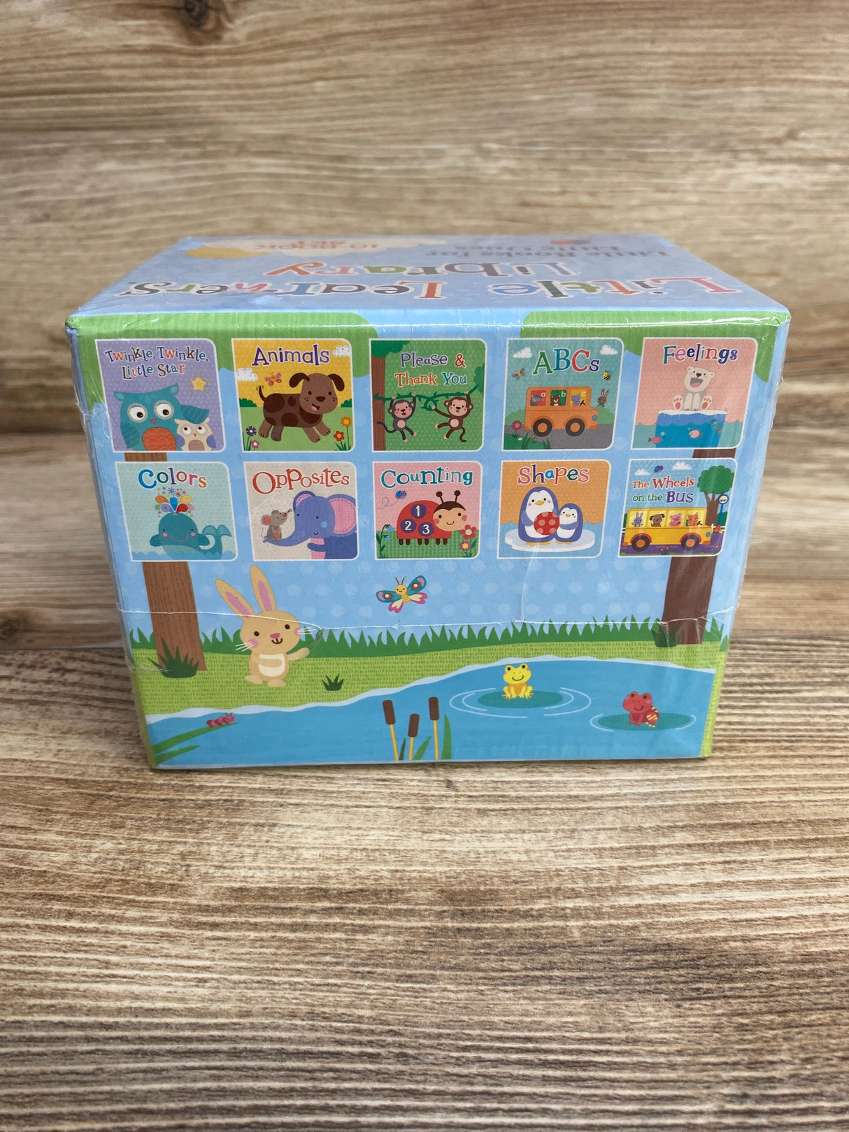 NEW Little Learners 10 Board Book Library Set