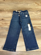 NEW Okie Dokie Drawstring Jeans Med Indigo Wash sz 3T