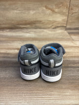 Nike Court Borough Mid TD 'Grey White Blue' Sneakers sz 5c