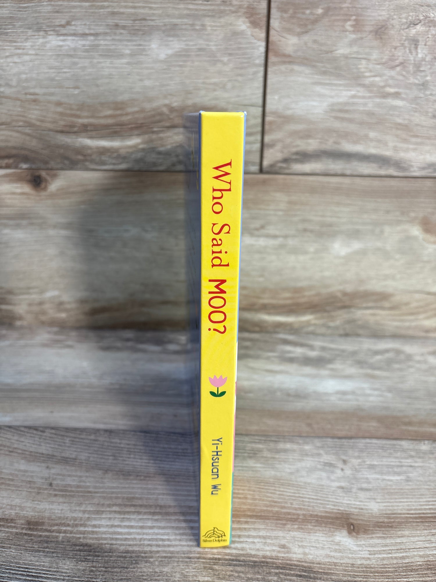 Who Said Moo?: A Life-the-Flap Touch-and-Feel Board Book