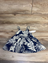 NEW Hawaiian Surfing Girl's 1pc Aloha Sundress Navy sz 6-12m