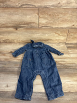 Baby Gap Chambray Coverall Blue sz 6-12m