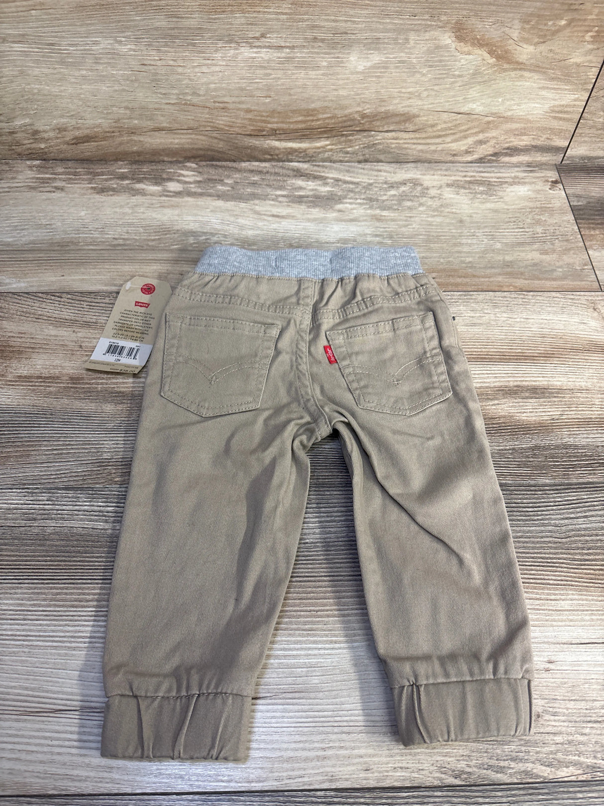 NEW Levi's Drawstring Joggers Tan sz 12m
